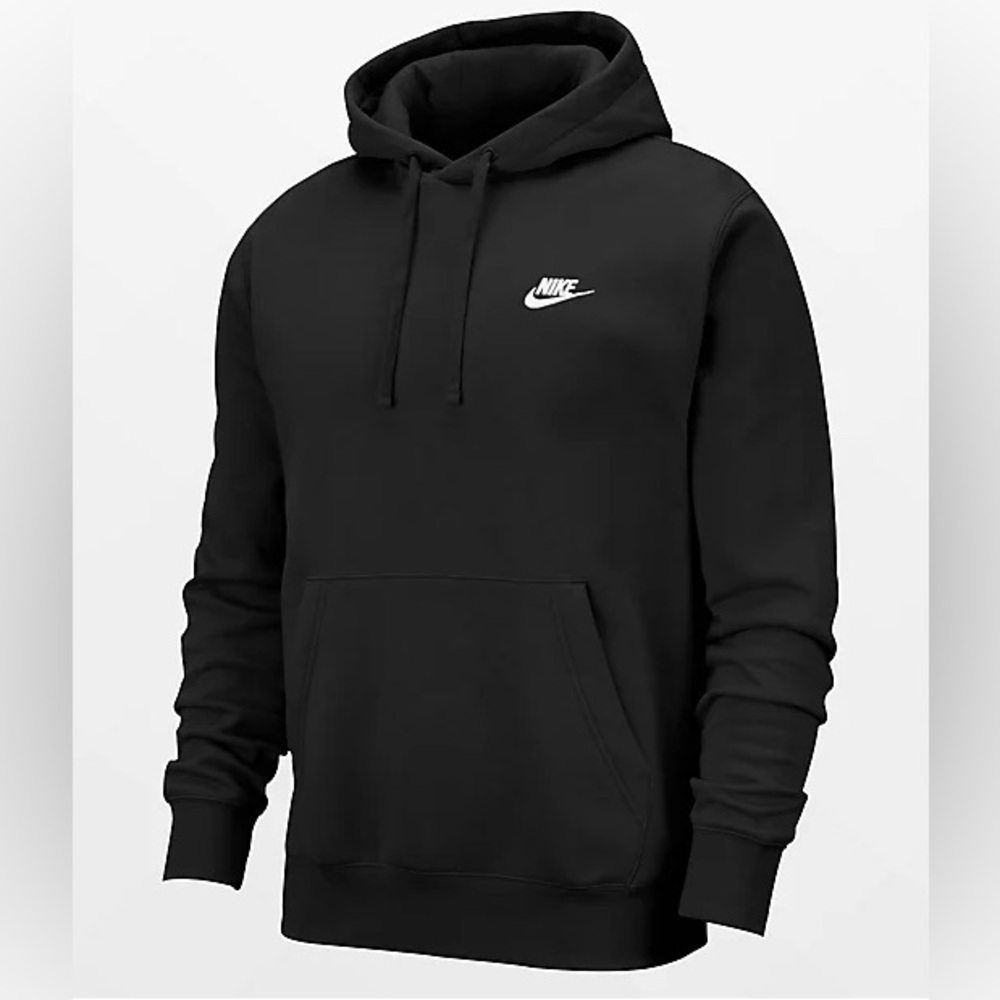 Nike Club Pullover Black Hoodie